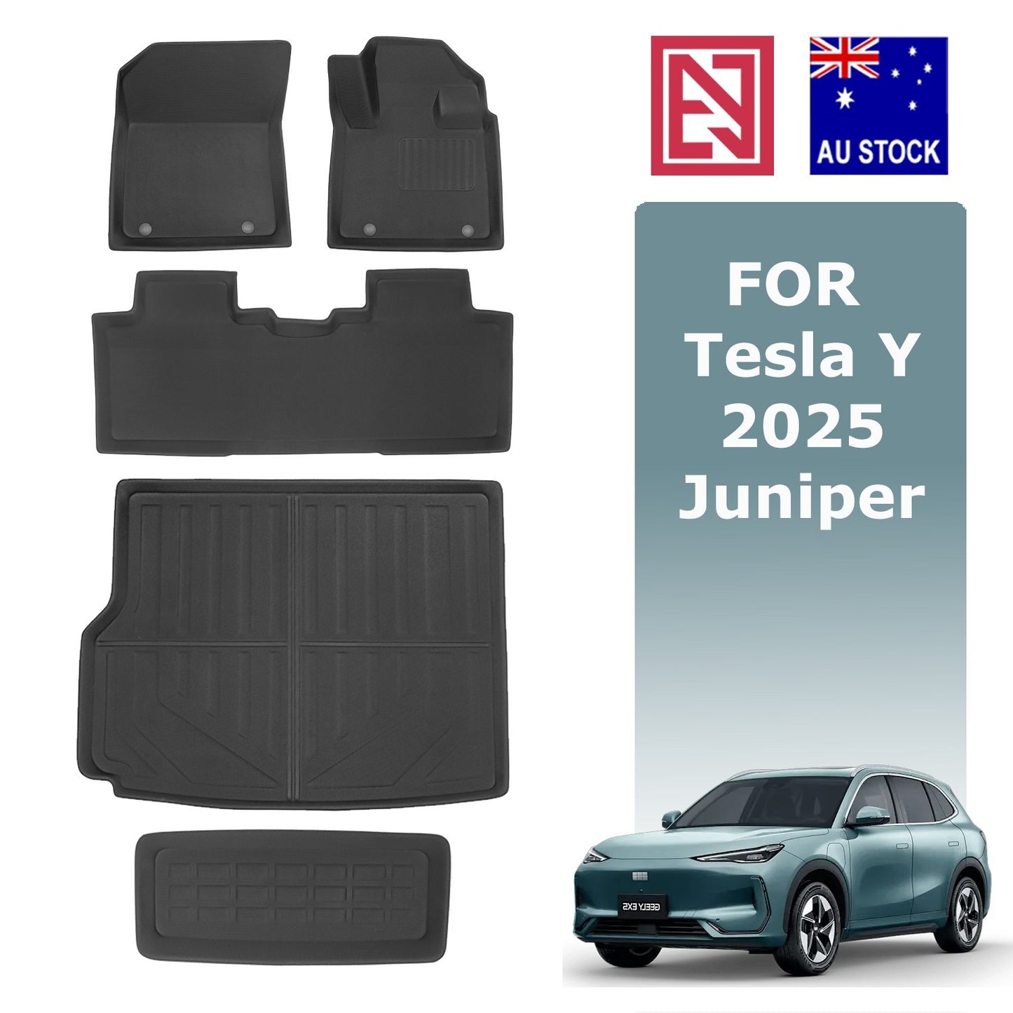 Geely EX5 All-Weather XPE/Carpet Floor Mats Boot liner Rear Trunk Mat