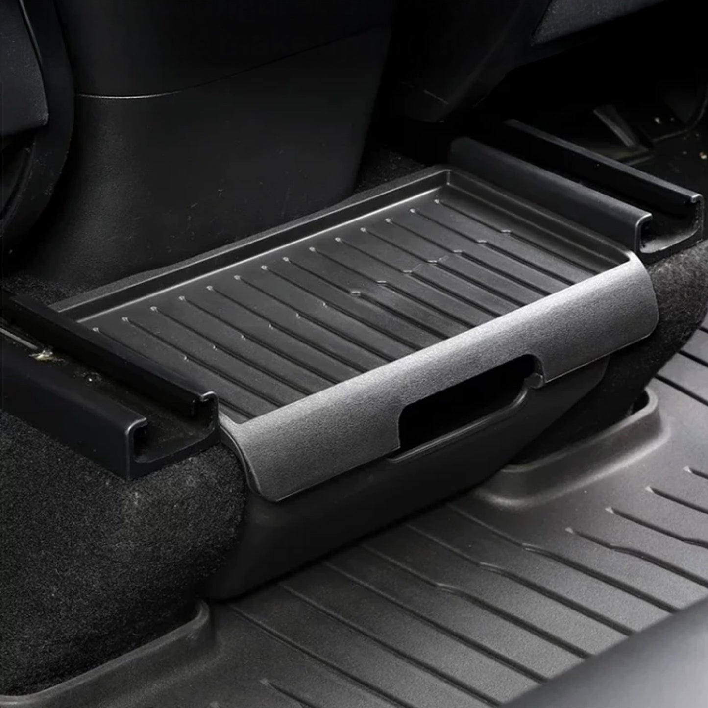 Tesla Model Y Juniper 2025+ Rear Seat Center Organizer Backseat Storage Bin