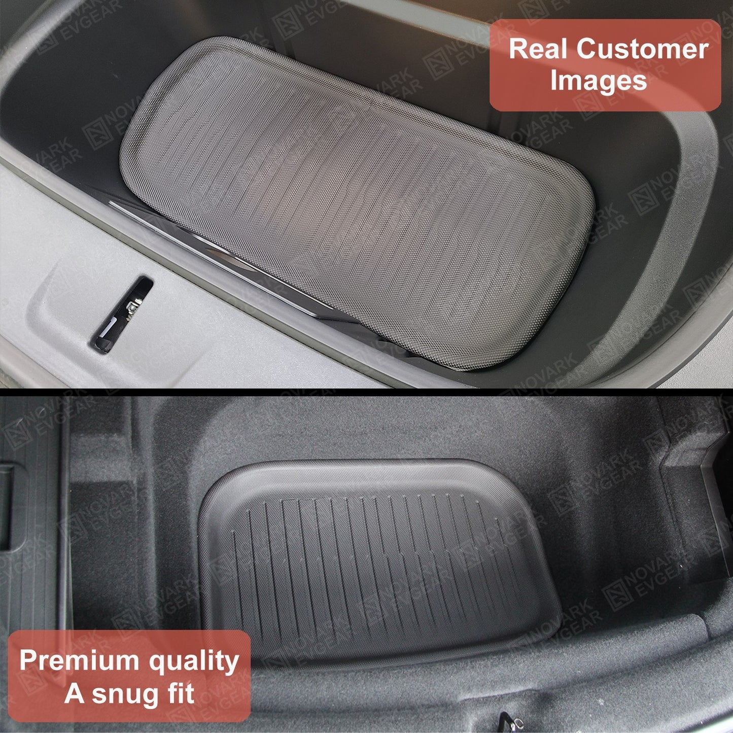 Tesla Model Y Juniper 2025+ XPE Floor Mats Boot Liner Frunk Cargo Trunk Mat