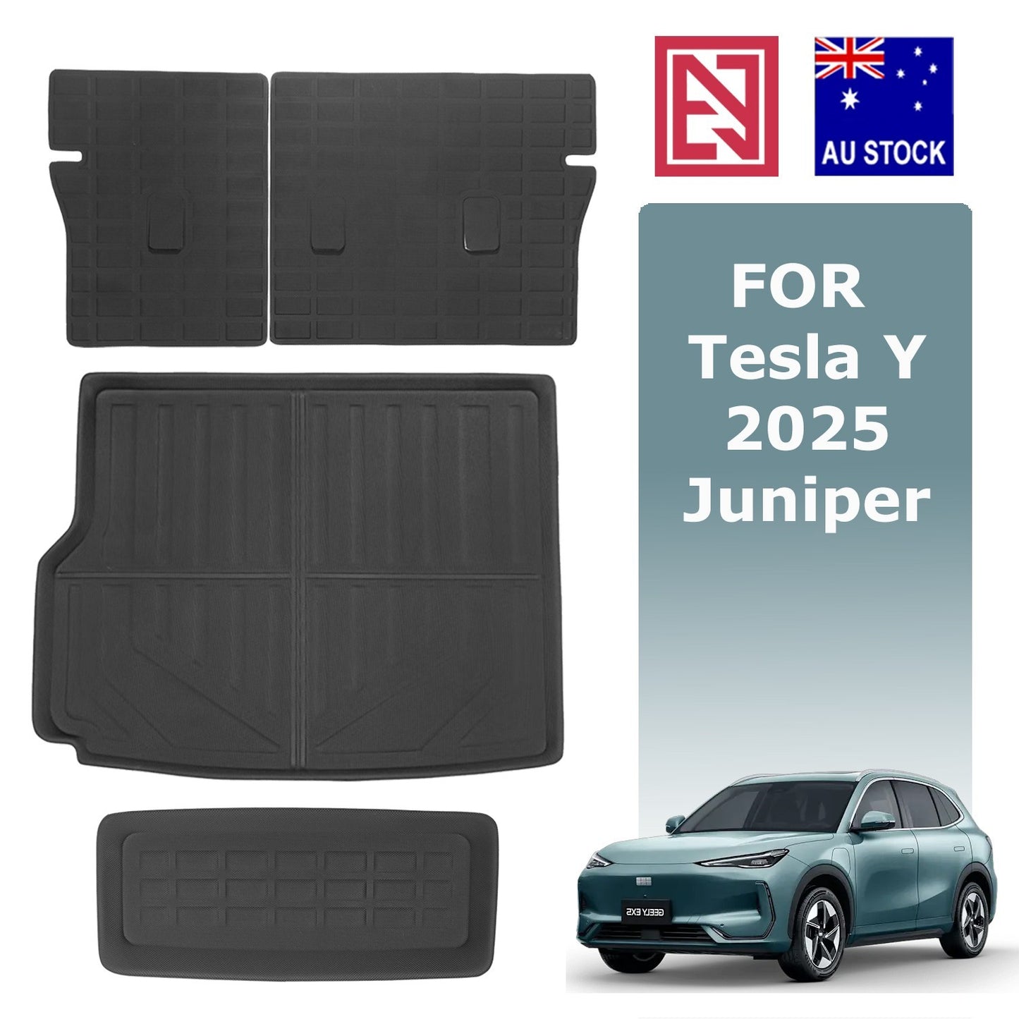 Geely EX5 All-Weather XPE/Carpet Floor Mats Boot liner Rear Trunk Mat