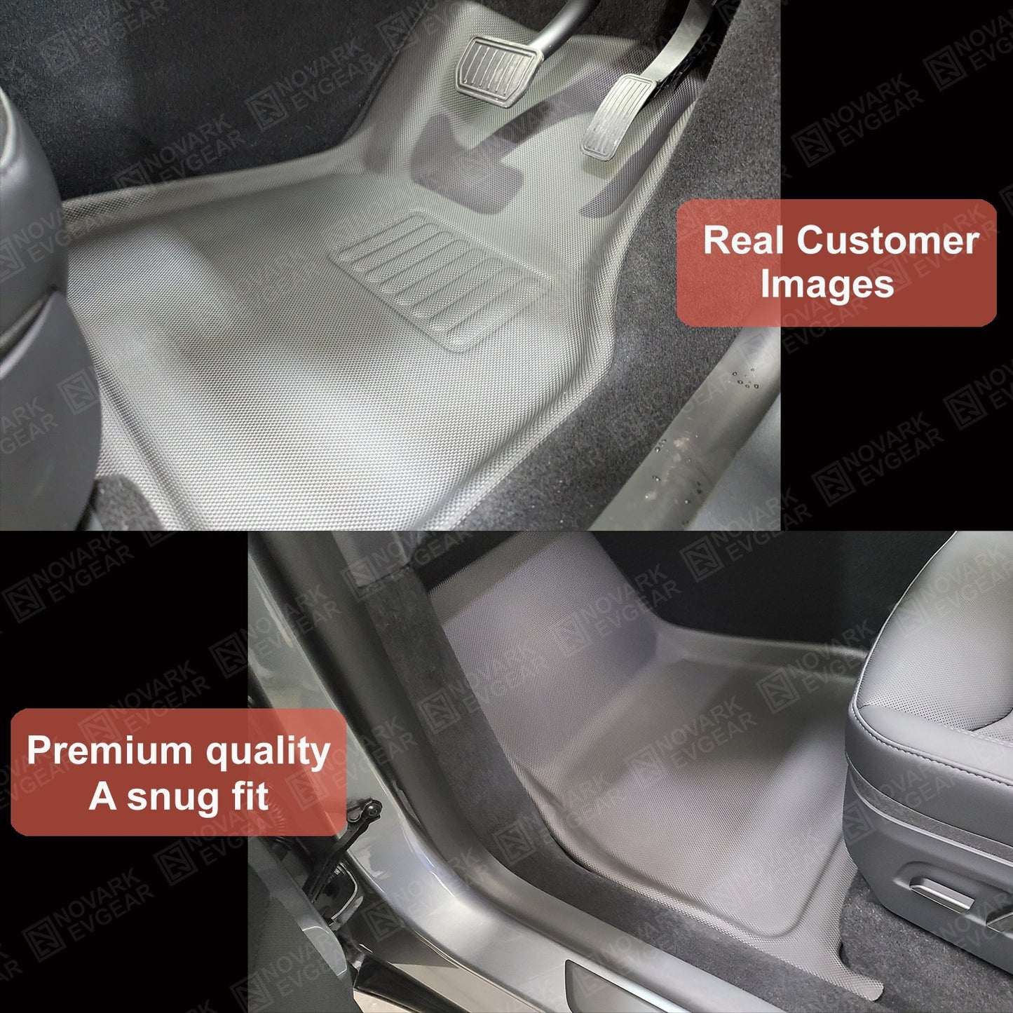 Tesla Model Y Juniper 2025+ XPE Floor Mats Boot Liner Frunk Cargo Trunk Mat