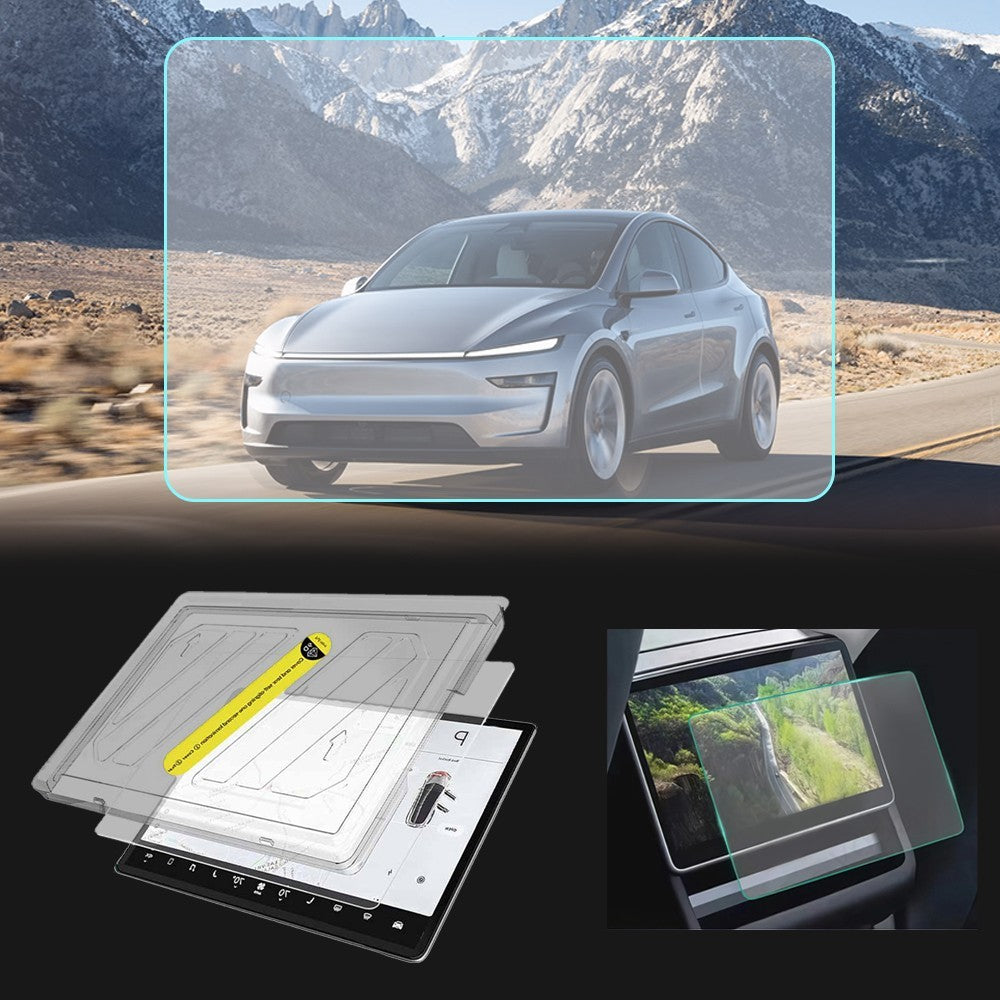 NEW Tesla Model Y Juniper 2026 16" Screen Protector Tray Matte/Clear Combos