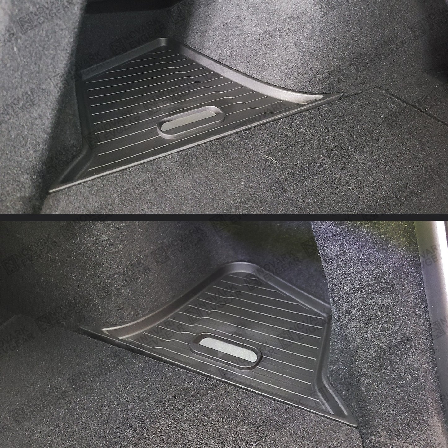 Tesla Model Y Juniper 2025+ Trunk Side Storage Bins Rear Boot Organizer Box