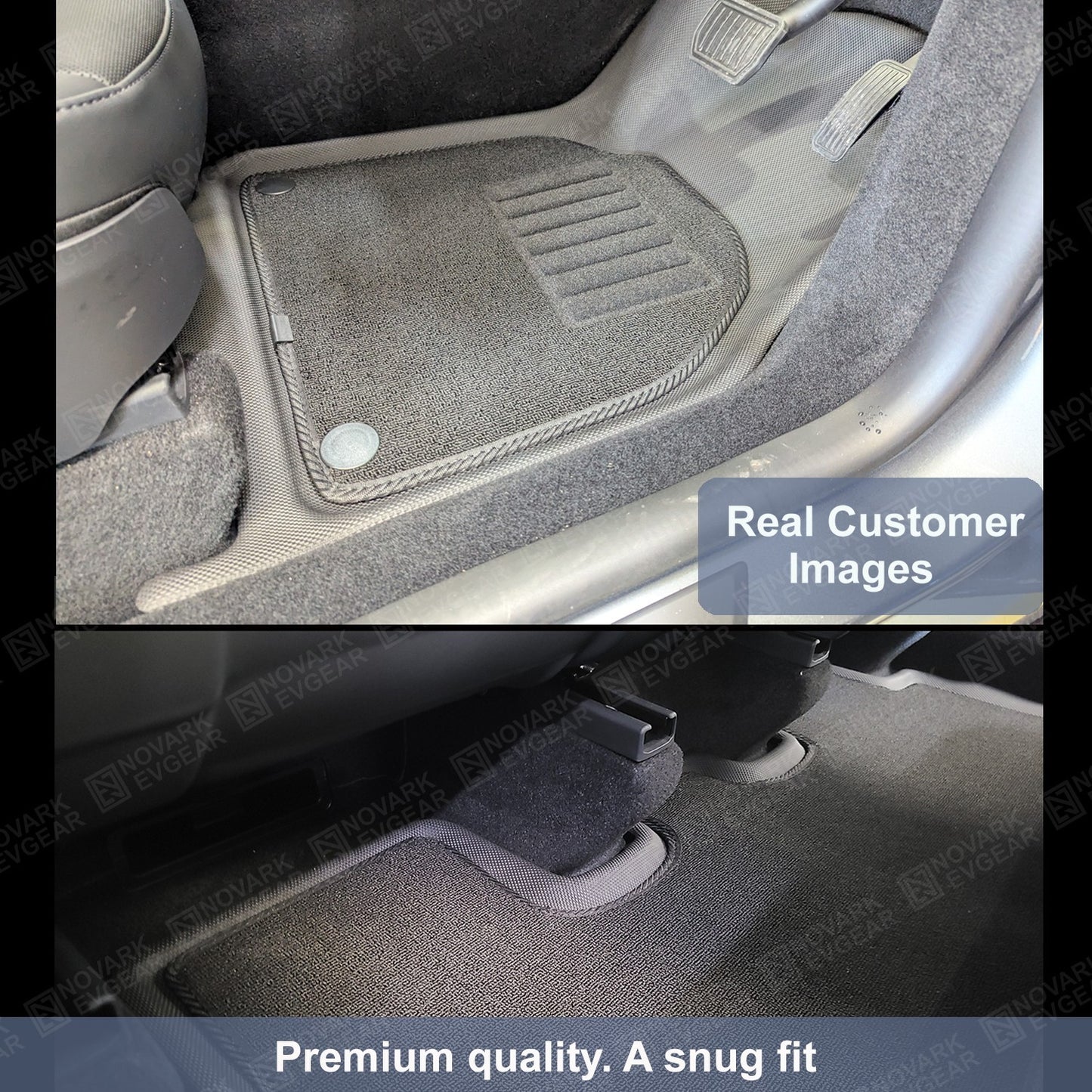 Tesla Model Y Juniper 2025+ XPE Floor Mats Boot Liner Frunk Cargo Trunk Mat