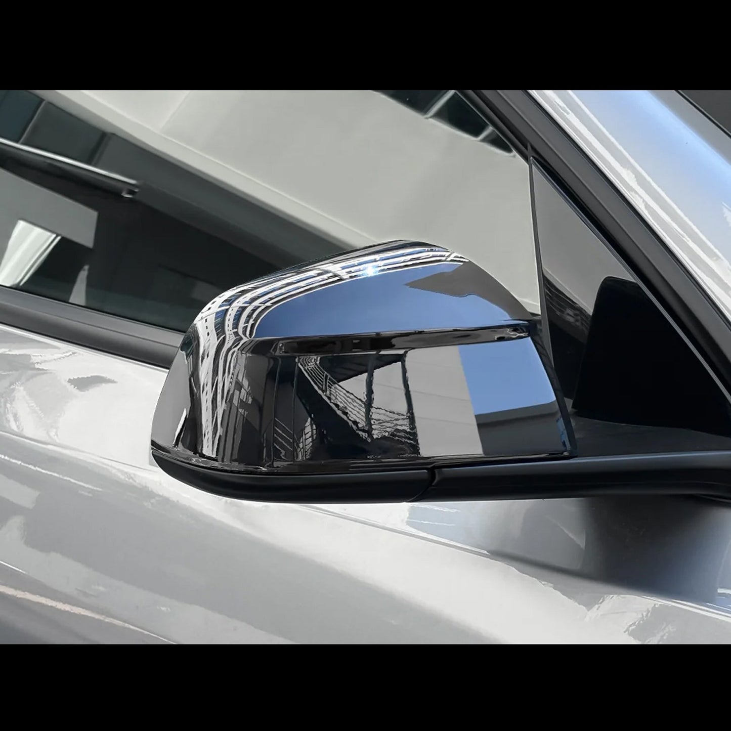 TESLA Model Y Juniper 25+ Side Mirror Protector Covers Black