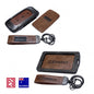 Geely EX5 Starray Key Fob Card Holder Zinc Alloy Frame Leather Finish Key Chains
