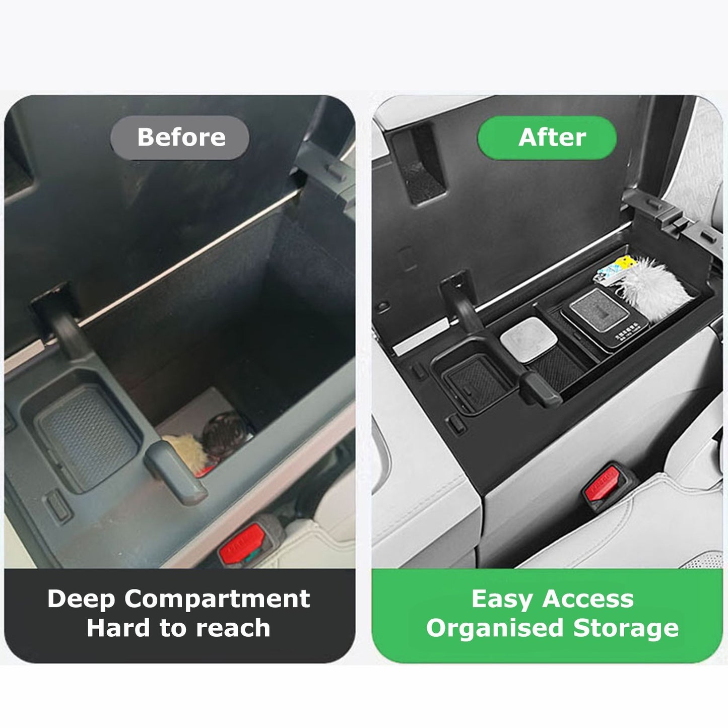 Zeekr 7X Center Console Armrest Storage Organiser Full Coverage Tray Organiser