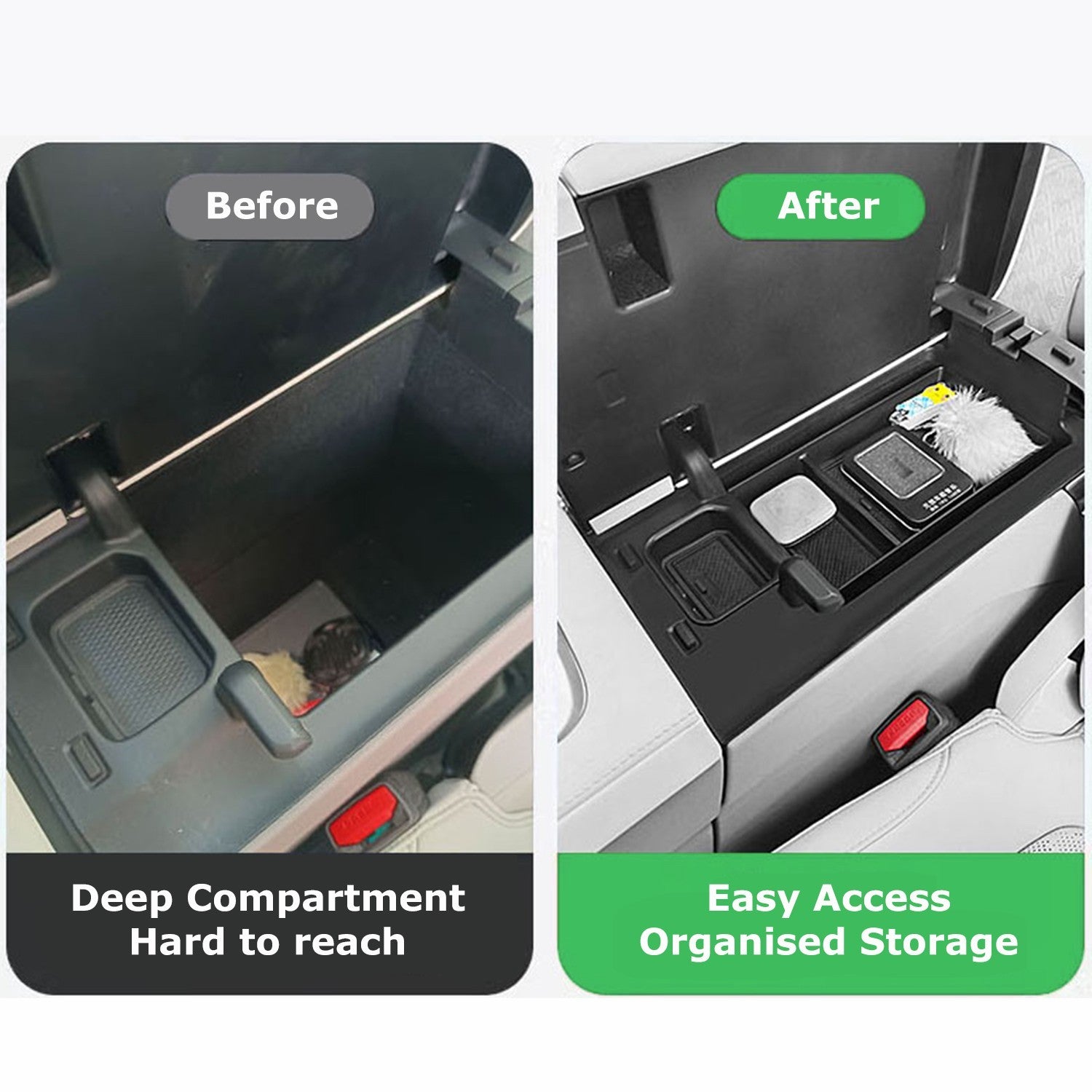 Zeekr 7X Center Console Armrest Storage Organiser Full Coverage Tray Organiser