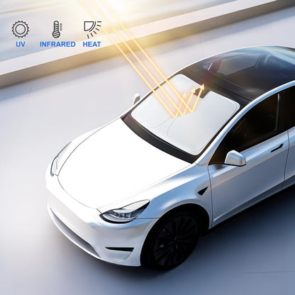 Tesla Model 3 Model Y 2022+ WindScreen Sun Shade WindShield Protector Sunshade