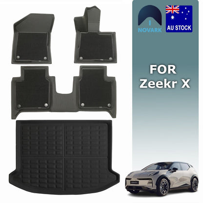 All-Weather Zeekr X 7 Floor Mats Boot Liner 3D XPE/Carpet