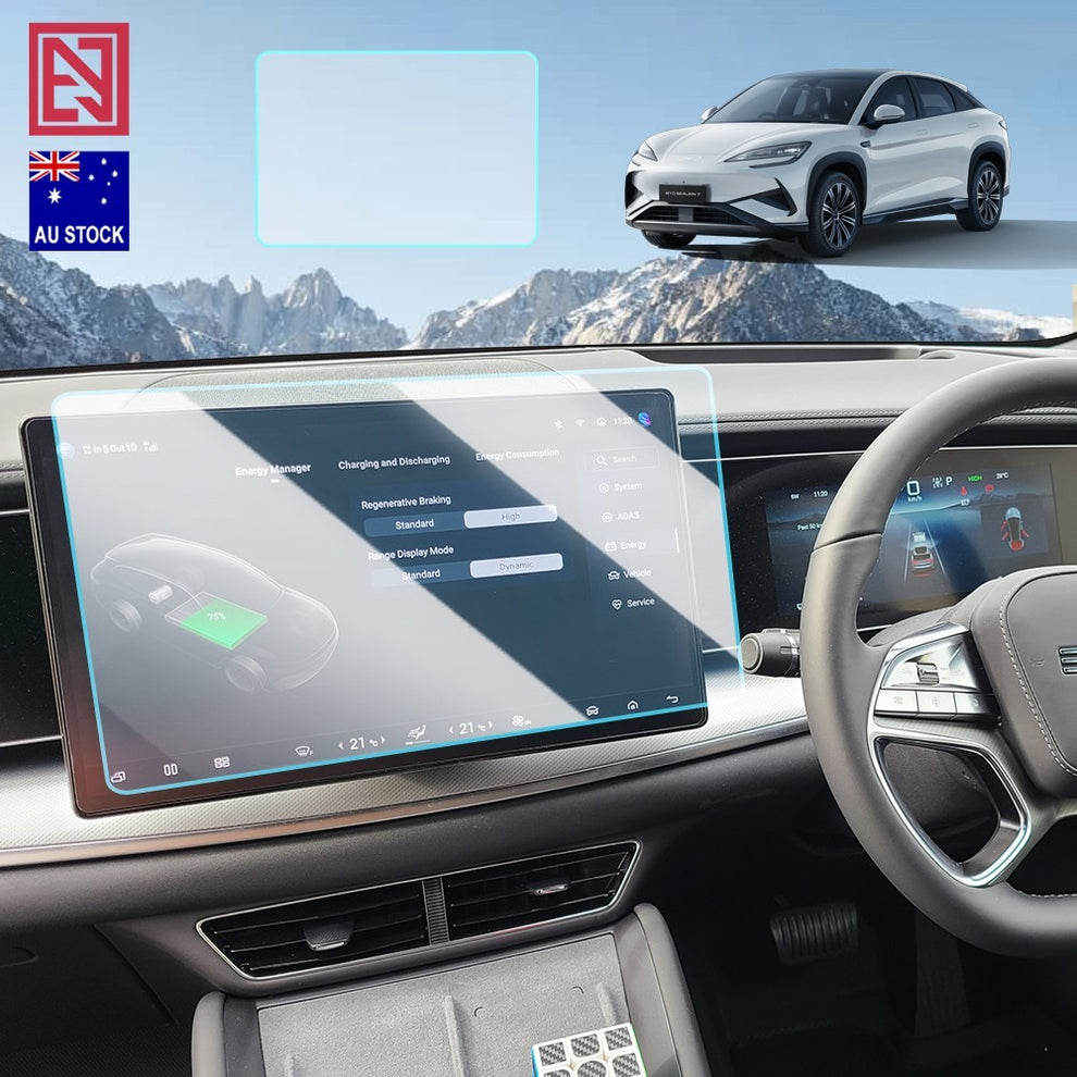 BYD Sealion 7 Tempered Glass Console Screen Protector CLEAR/MATTE ...