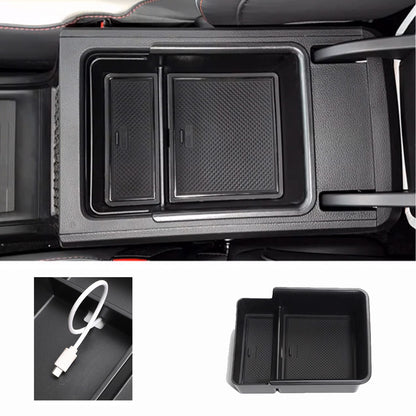 MG4 2023-25 Centre Console Armrest Organizer Tray Storage Box Accessories