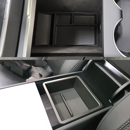 Tesla Model Y 2025 Juniper Center Console Armrest Organiser Trays Cup Holder