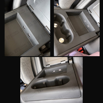 Zeekr 7X Rear Seat Armrest & Cup Holder Organiser Tray Silicon Protector