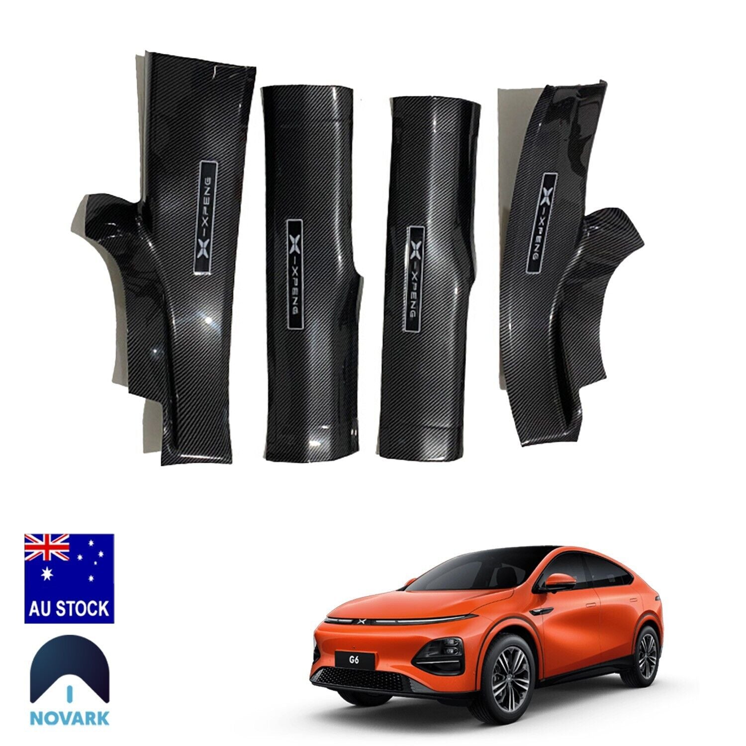 Premium Xpeng G6 Door Sill Scuff Protection Plates 4PC/8PC