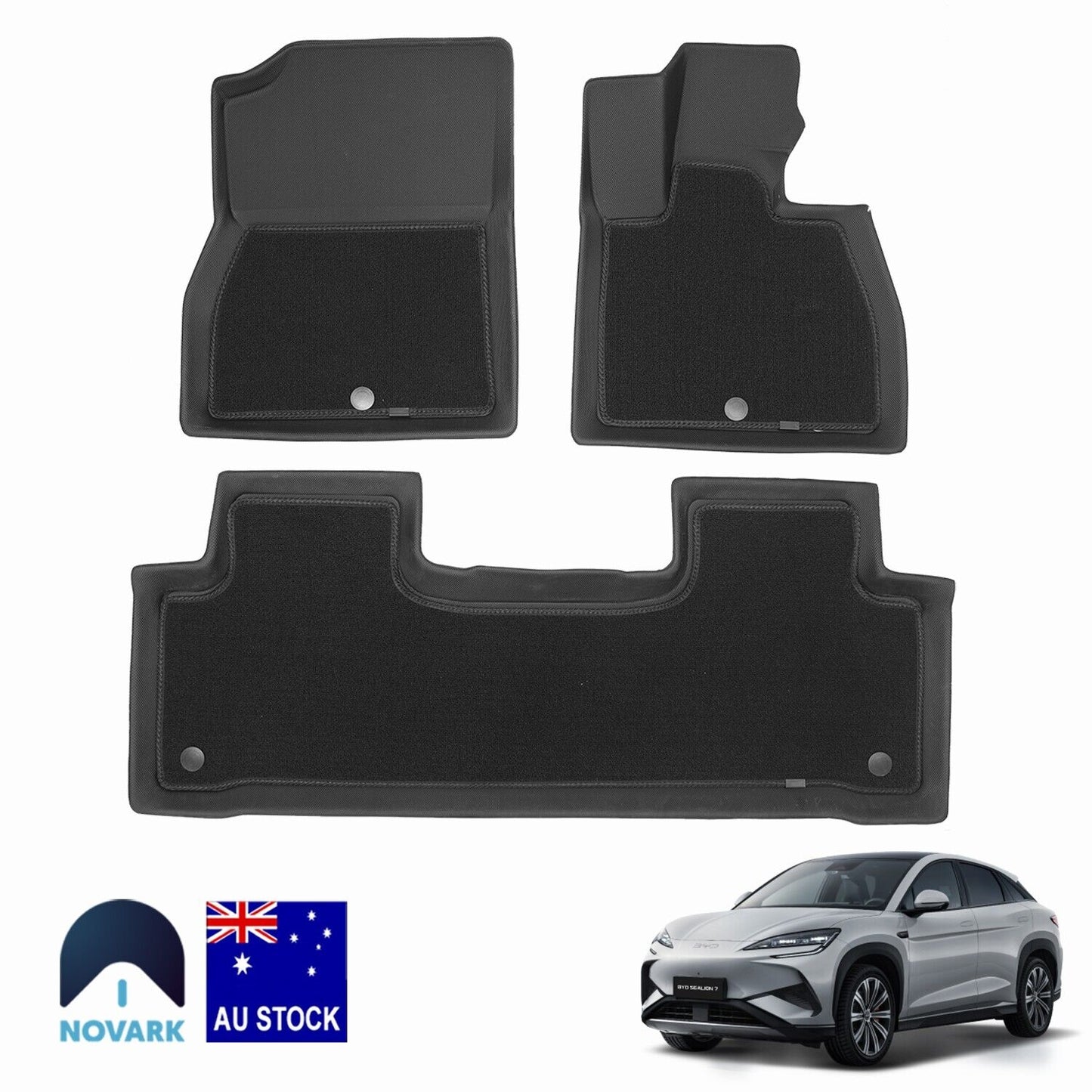 PRE-ORDER! All-Weather BYD Sealion 7 Floor Mats Boot Liner 3D XPE/Carpet