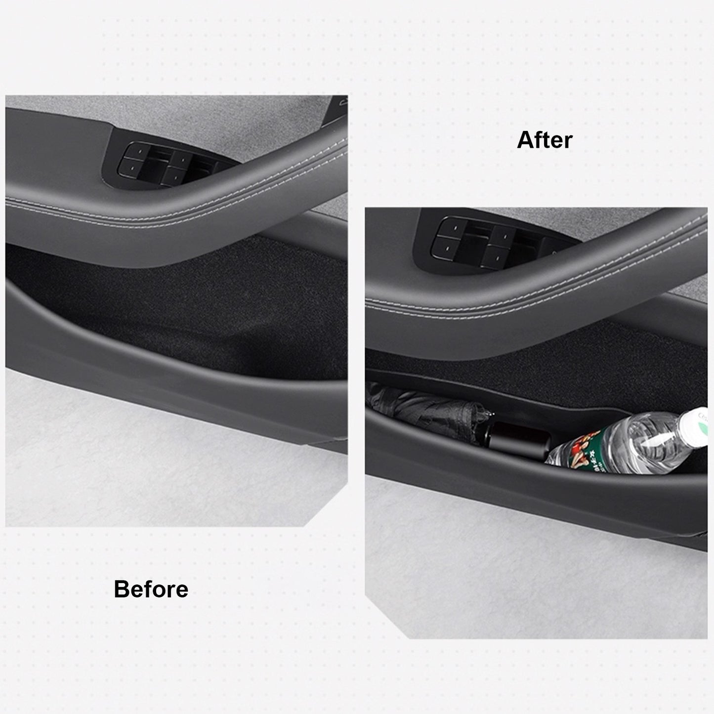 Tesla Model Y 2025+ Juniper Door Lower Storage Organiser Tray Accessories
