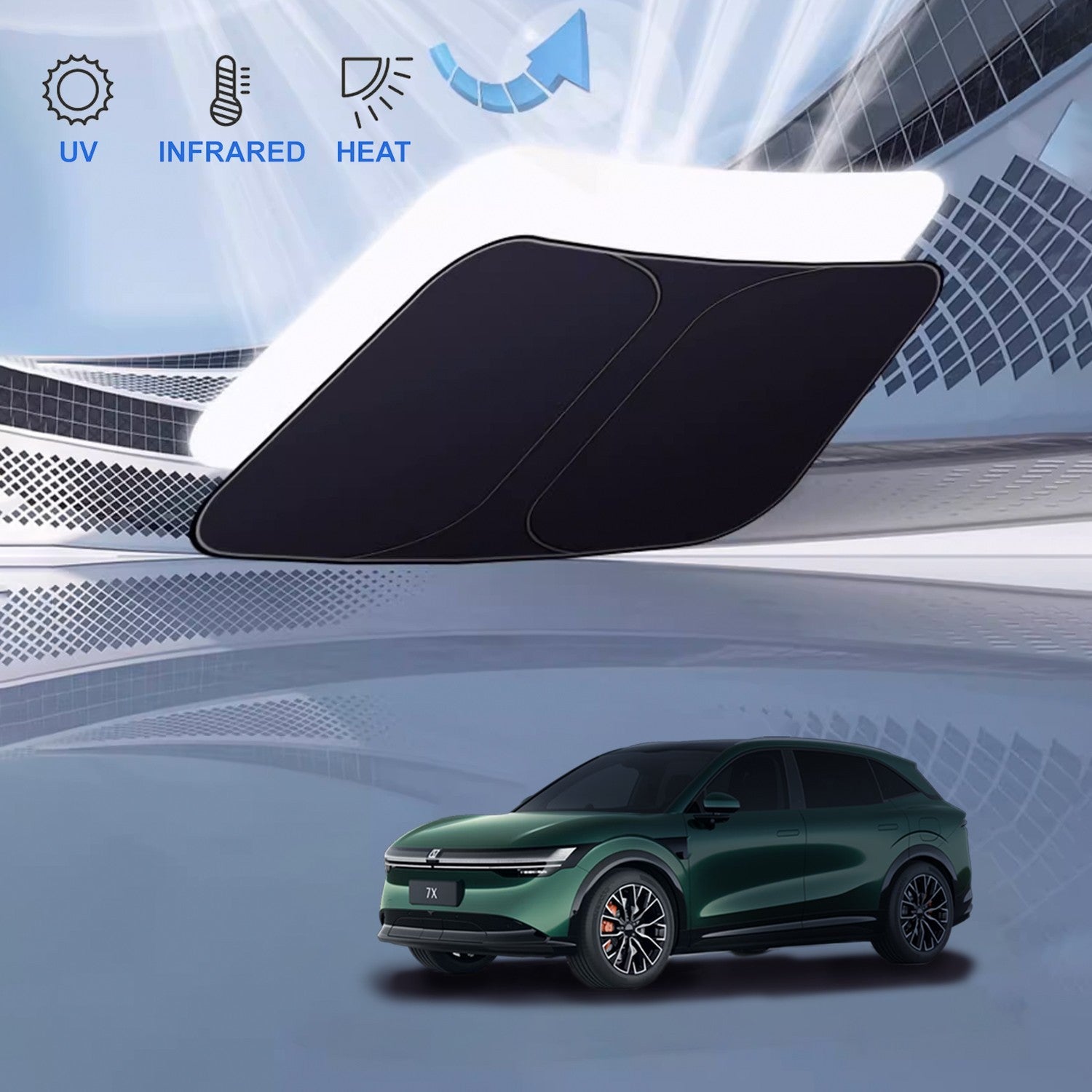 Zeekr 7X 2025+ WindScreen Sun Shade WindShield Protector Sunshade