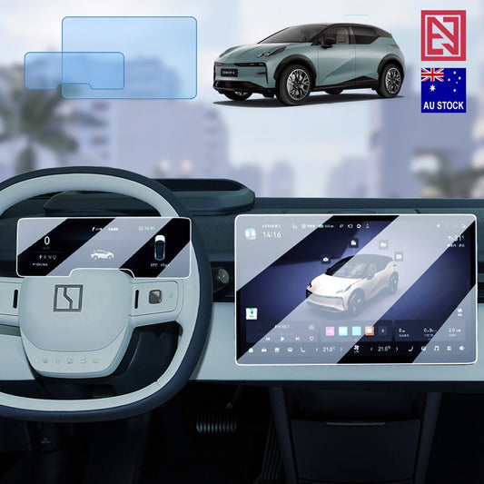 Premium Zeekr X 2024+ CLEAR/MATTE Tempered Glass Screen Protector Combos