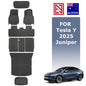 Tesla Model Y Juniper 2025+ XPE Floor Mats Boot Liner Frunk Cargo Trunk Mat