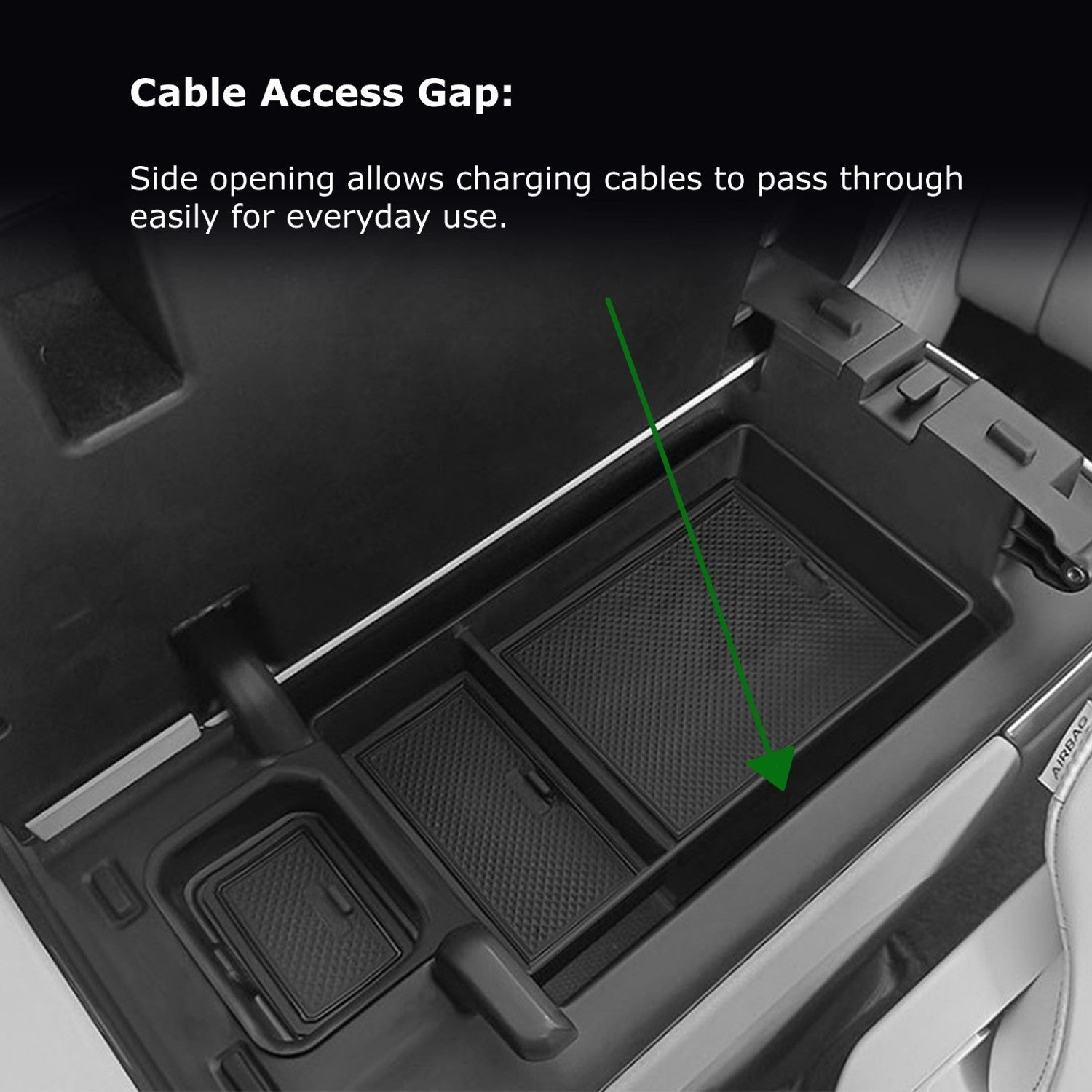 Zeekr 7X Center Console Armrest Storage Organiser Full Coverage Tray Organiser