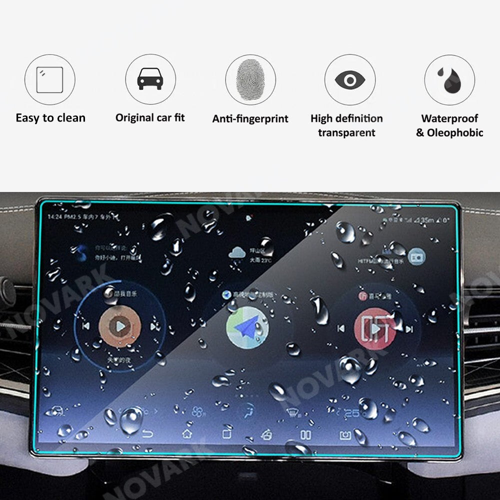 Premium Zeekr 7X CLEAR/MATTE Tempered Glass Screen Protector Combos