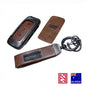 Geely EX5 Starray Key Fob Card Holder Zinc Alloy Frame Leather Finish Key Chains