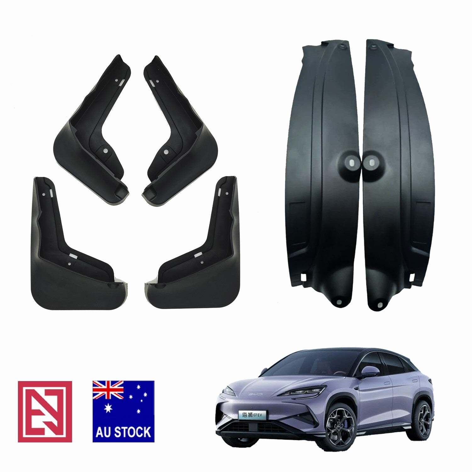 BYD SEALION 7 Mudguards Mud flaps Splash Guards & Fender Liner Splash Guards