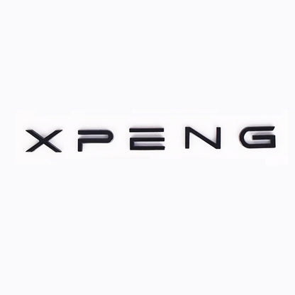 Xpeng G6 Glossy Black Logo Emblems Cover – Alloy Xpeng Accessories