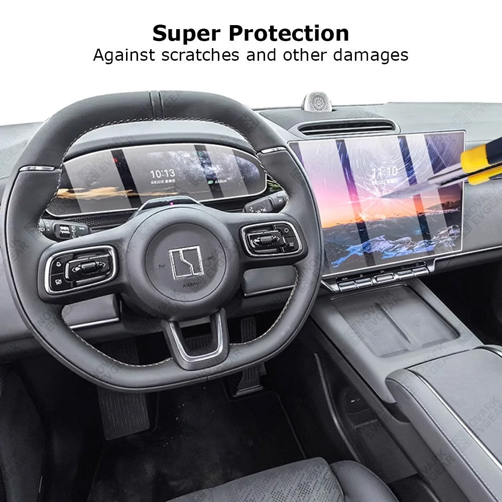 Premium Zeekr 7X CLEAR/MATTE Tempered Glass Screen Protector Combos