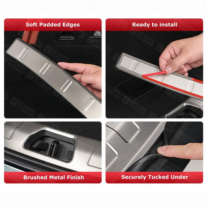 BYD Sealion 8 Premium Stainless Steel Boot Sill Cover Trunk Sill scuff 2PC