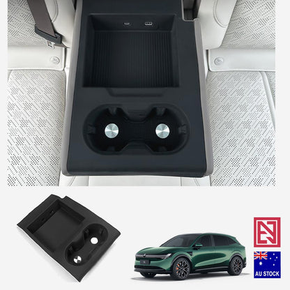Zeekr 7X Rear Seat Armrest & Cup Holder Organiser Tray Silicon Protector