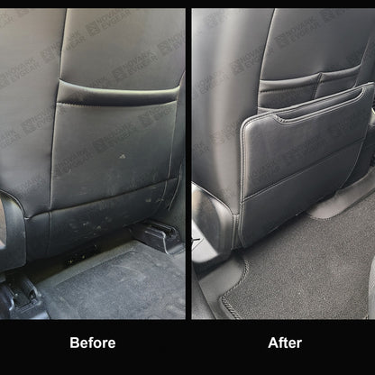 Car Seat Anti-Kick Mats for BYD Sealion 7 Seal Shark 6 Atto 3 Dolphin PU Leather