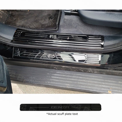 Premium Denza B5 2025+ Door Sill Scuff Stainless Steel Plates 8PC