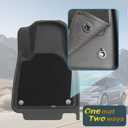 Tesla Model Y Juniper 2025+ XPE Floor Mats Boot Liner Frunk Cargo Trunk Mat