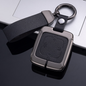 Zeekr 7X X 009 Key Fob Card Holder Zinc Alloy Frame Leather Finish Key Chains