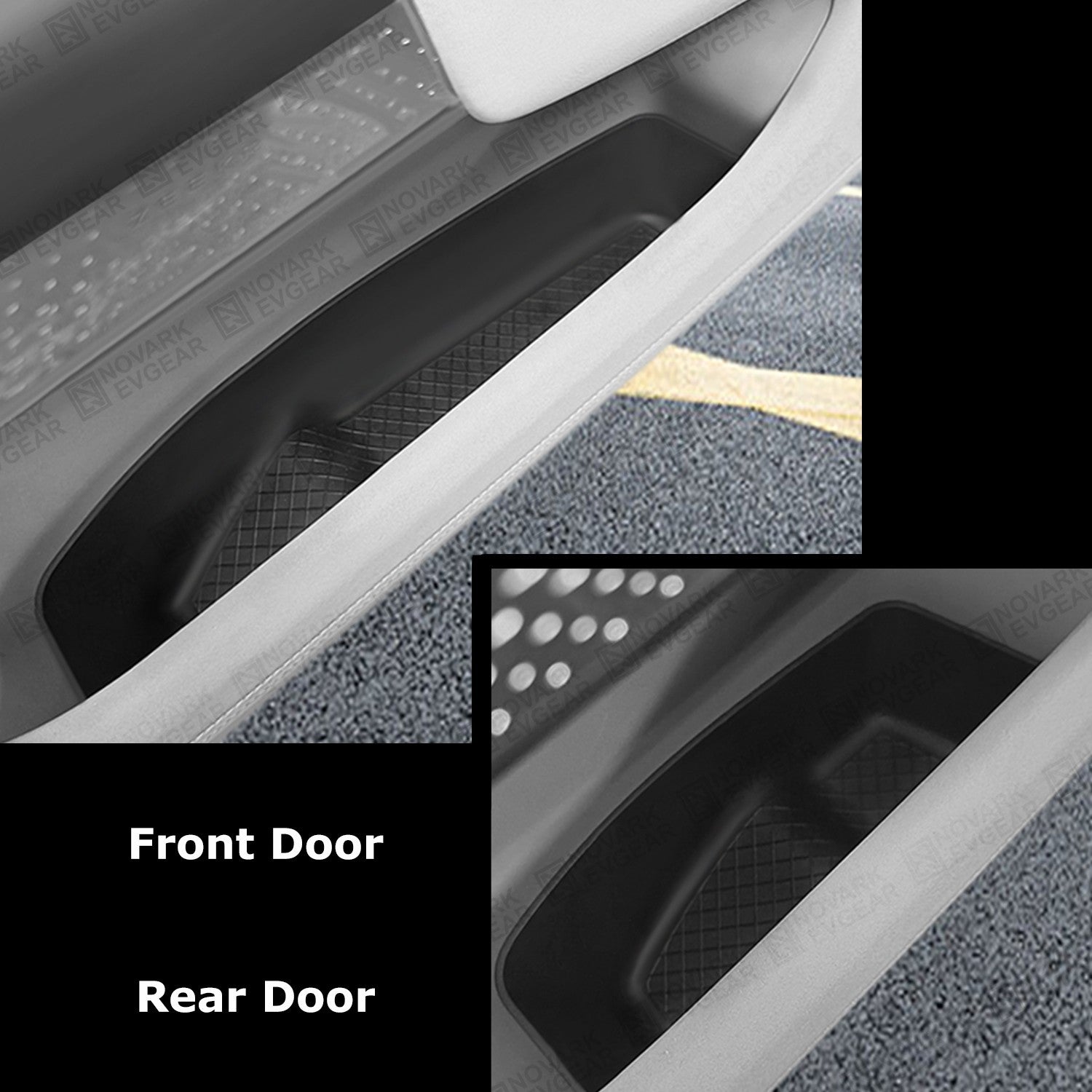 Zeekr 7X Door Lower Storage Organiser Tray Accessories Door Protection Box