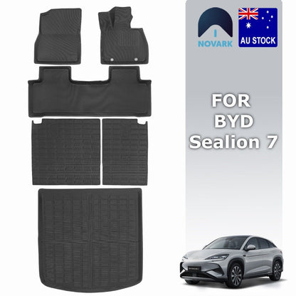 PRE-ORDER! All-Weather BYD Sealion 7 Floor Mats Boot Liner 3D XPE/Carpet
