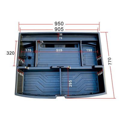 BYD Sealion 6 Boot Custom Organiser Rear Trunk Storage Tray