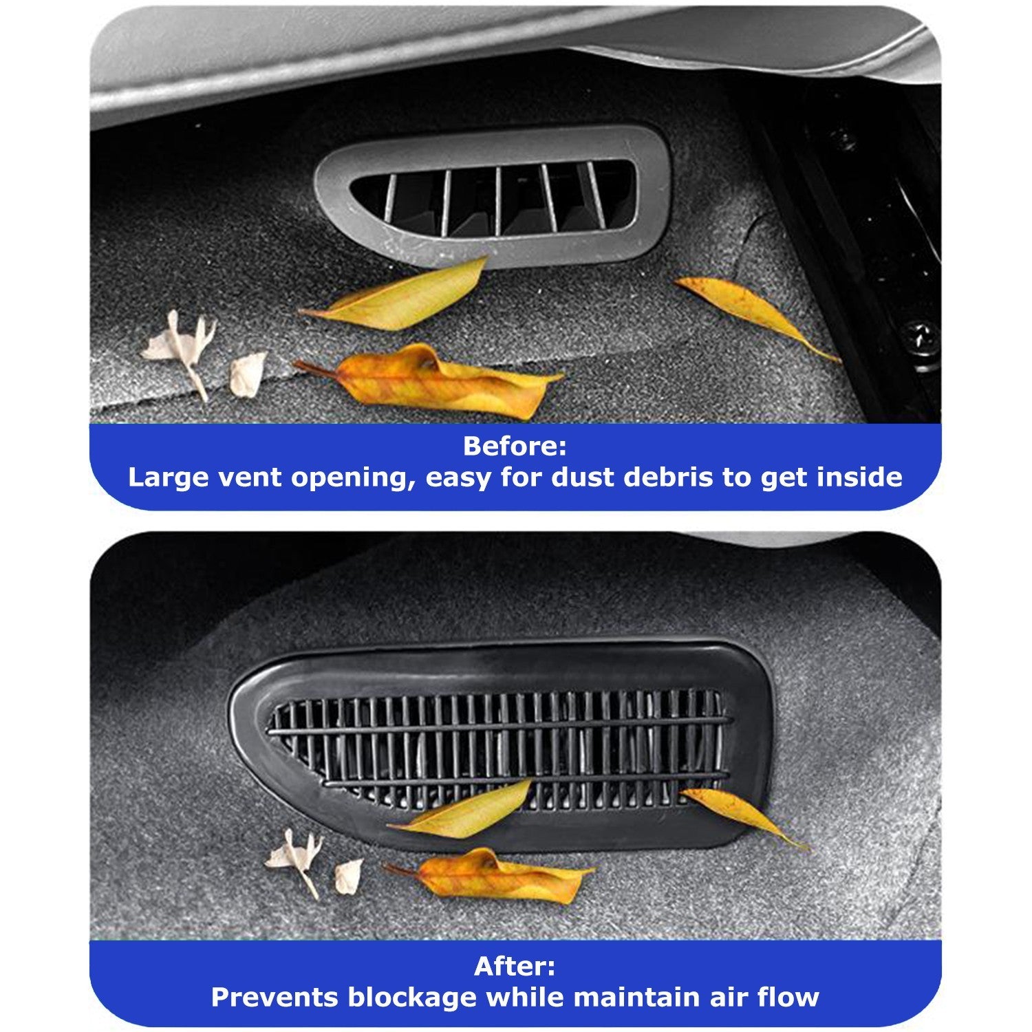 Zeekr 7X Under Seat Vent Cover Aircon Vent Protectors