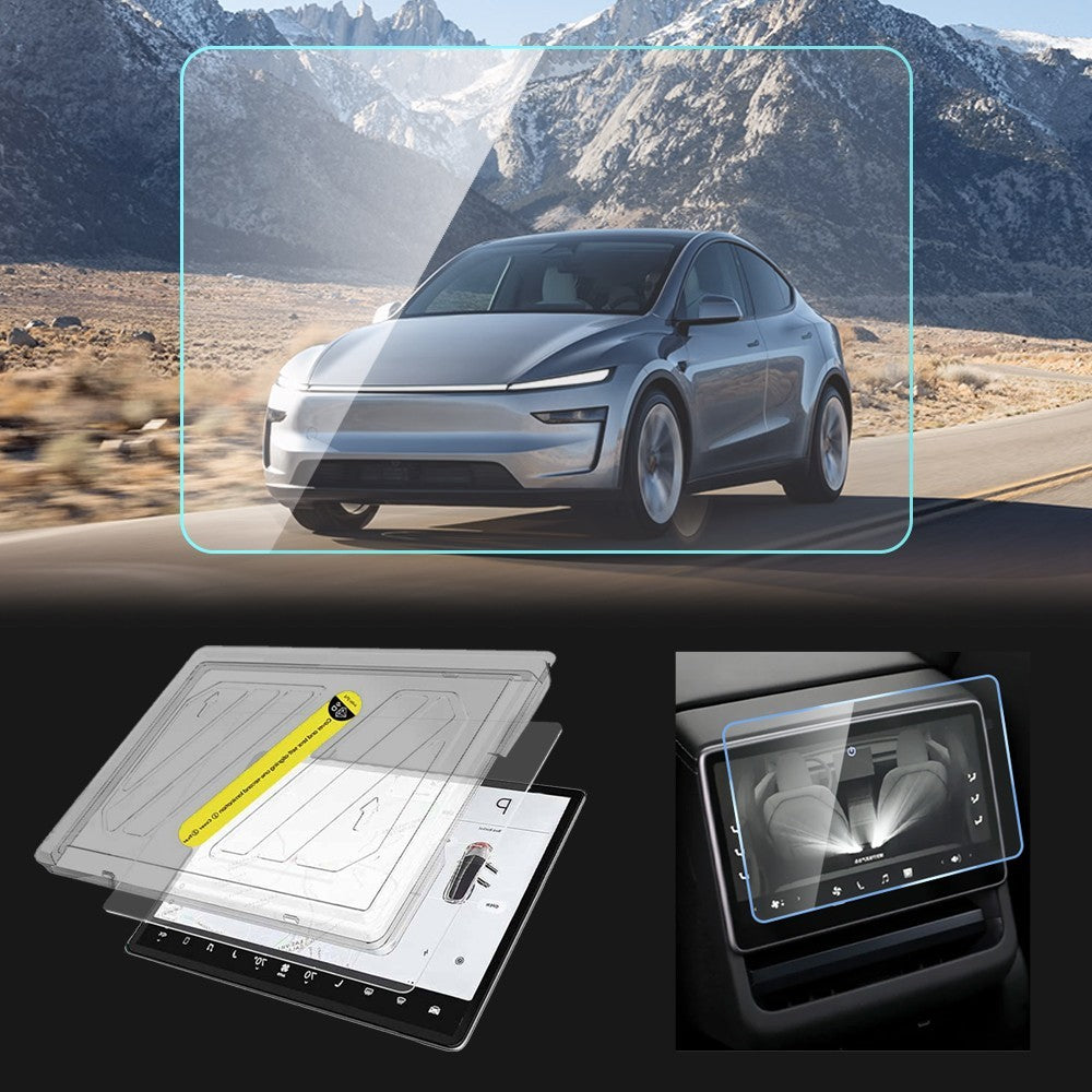 NEW Tesla Model Y Juniper 2026 16" Screen Protector Tray Matte/Clear Combos