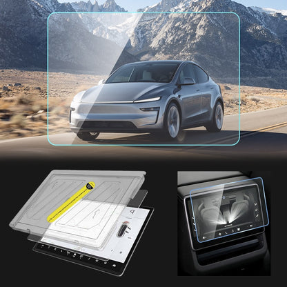 NEW Tesla Model Y Juniper 2026 16" Screen Protector Tray Matte/Clear Combos