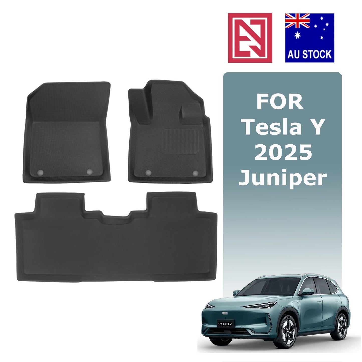 Geely EX5 All-Weather XPE/Carpet Floor Mats Boot liner Rear Trunk Mat