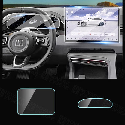 Premium Zeekr 7X CLEAR/MATTE Tempered Glass Screen Protector Combos