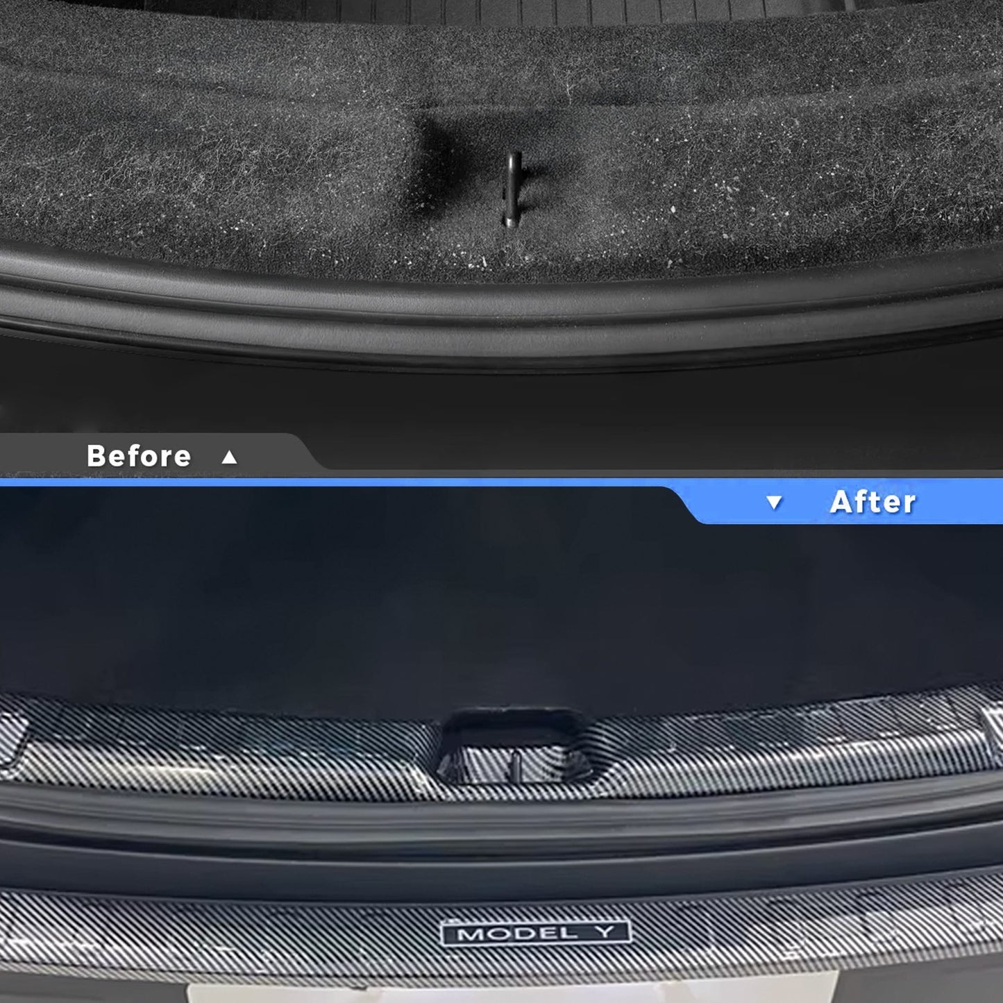 Tesla Model Y 2025+ Juniper Premium Boot Sill Cover Trunk Sill Guard Protection