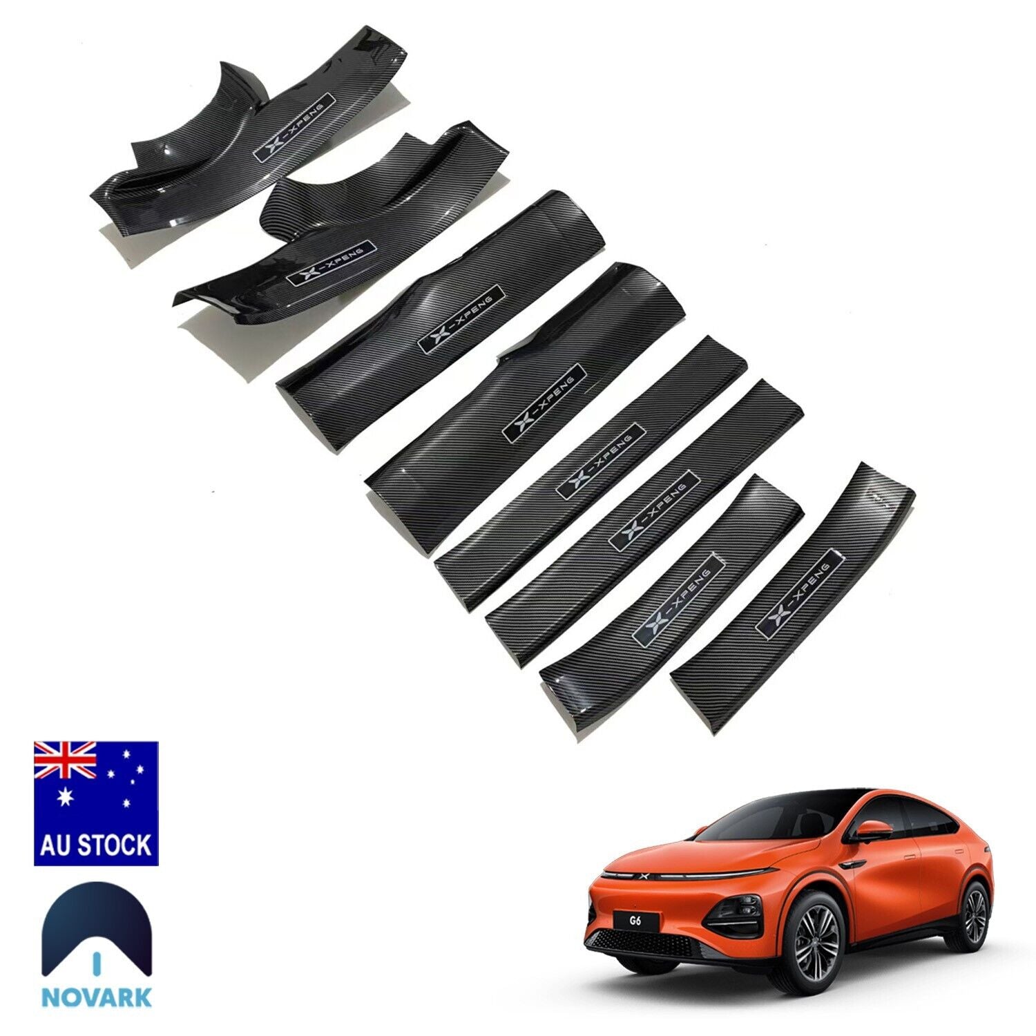 Premium Xpeng G6 Door Sill Scuff Protection Plates 4PC/8PC