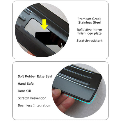 Premium Denza B5 2025+ Door Sill Scuff Stainless Steel Plates 8PC