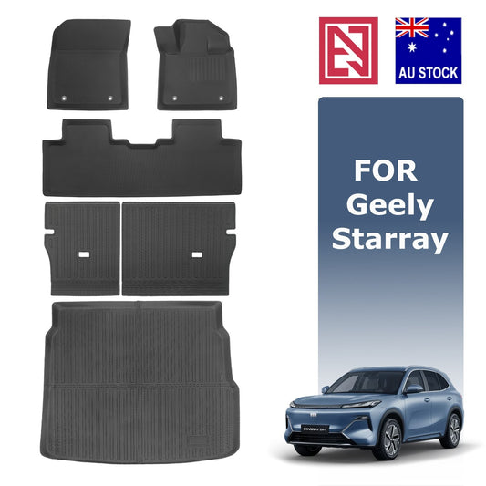Geely Starray All-Weather XPE/Carpet Floor Mats Boot liner Rear Trunk Mat 2025+
