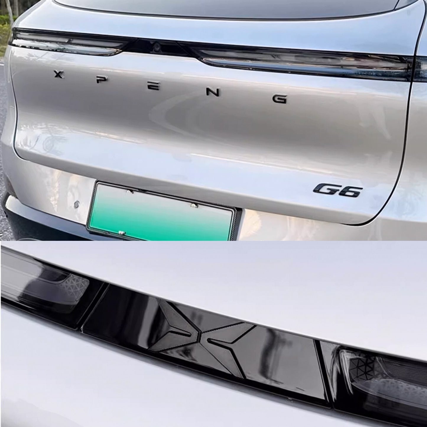 Xpeng G6 Glossy Black Logo Emblems Cover – Alloy Xpeng Accessories
