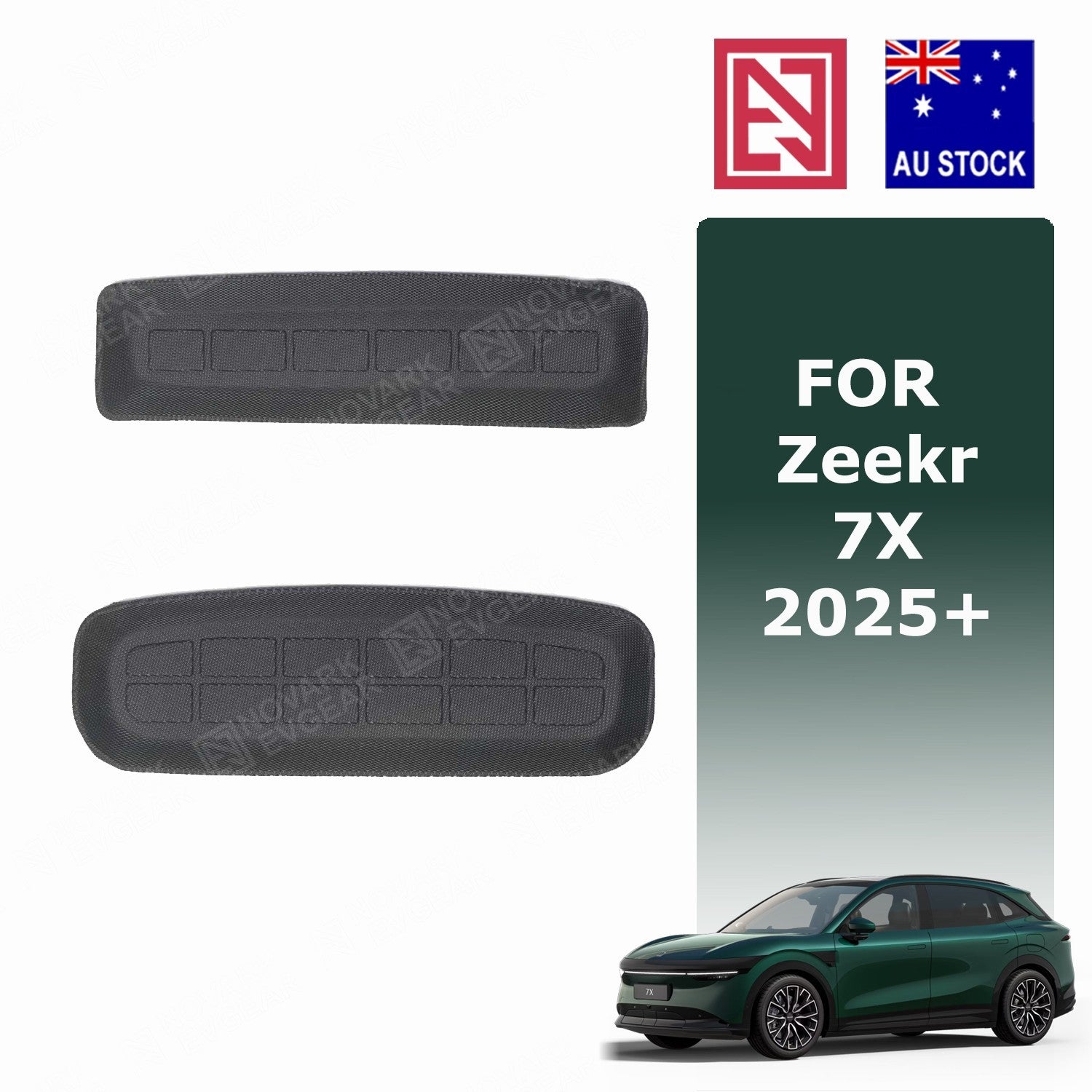Pre-order! Zeekr 7X 2025+ All-Weather Floor Mats with Carpet Overlay Boot Liner